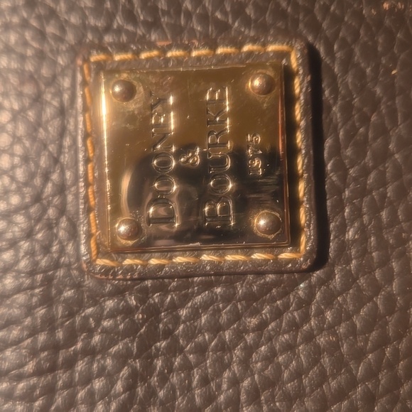 Dooney & Bourke Lexington Small Tote  Purse Brown Pebbled Leather - Picture 12 of 12